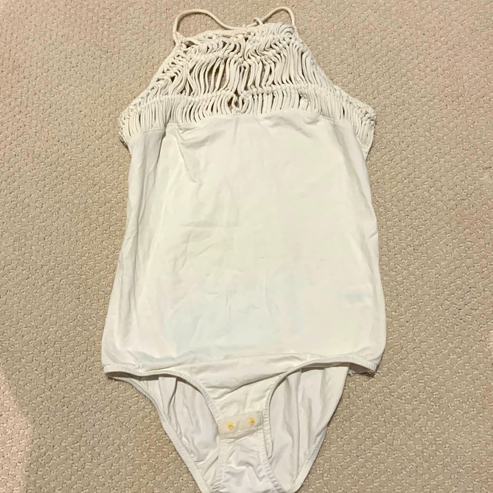 Sun & Shadow Creme Bodysuit